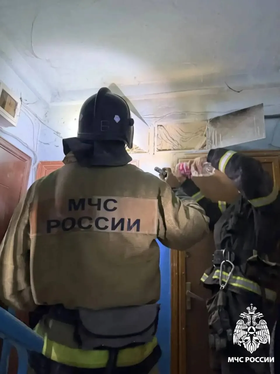 Огнеборцы предотвратили пожар в жилом доме в Беслане